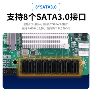 Speedbridge single-socket 3647 <b>CPU</b> server/workstation <b>motherboard</b> supports dual GPU graphics cards, replacing Supermicro X11SPL. - Product Image 3