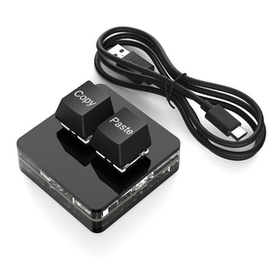 Tùy chỉnh Mini 2-key bàn phím sao chép và dán hot cắm văn phòng trò chơi một cú nhấp chuột mật khẩu thiết kế minh họa DIY - Product Image 5
