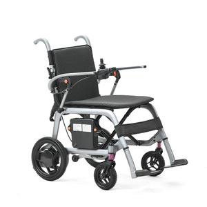 <span class=keywords><strong>Fauteuil</strong></span> <span class=keywords><strong>roulant</strong></span> électrique pliable léger en fibre de carbone, puissant, pour personnes handicapées, OEM ODM - Product Image 4