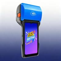Lecteur de cartes tout-en-un Hot Stable F1s Plus Android 14, imprimante portable de point de vente, imprimante d'étiquettes 58 mm, machine de point de vente