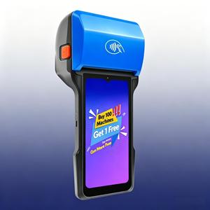 Lector <span class=keywords><strong>de</strong></span> <span class=keywords><strong>Tarjetas</strong></span> Todo en Uno Hot Stable F1s Plus con Android 14, Impresora Portátil <span class=keywords><strong>de</strong></span> Punto <span class=keywords><strong>de</strong></span> Venta, Impresora <span class=keywords><strong>de</strong></span> Etiquetas <span class=keywords><strong>de</strong></span> 58 mm, Máquina POS - Product Image 1