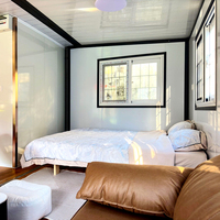Kits de maisons capsules préfabriquées conteneurs solaires pliables Tiny Casa Cubica de 30 pieds pour la vente aux États-Unis