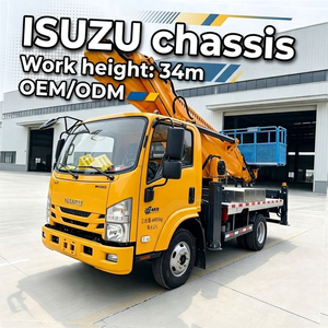 34M High Altitude Operation 4x2 Truck-Mounted Aerial Work Platform Bucket Truck New Diesel for Sale - Product Image 1
