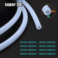 Tubo de PTFE Estilo Capricorn OEM para Impresora 3D, Tubo Guía de Filamento Resistente a Altas Temperaturas