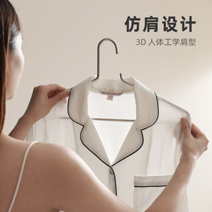 Stainless Steel Clothes <b>Hanger</b> 7mm Solid Rectangle Hook Type For Clothes Rack - Product Image 3