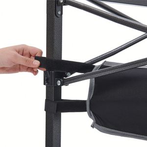 Wholesale Picnic <b>Outdoor</b> Black Portable <b>Folding</b> Metal Camping <b>Table</b> Aluminum for Family Camping - Product Image 3