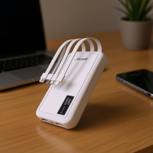 Banco de Energía Ansty de 11200mAh con Doble USB, Modelo AP-012 en Color Blanco - Product Image 2