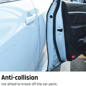 यूनिवर्सल एक्सेसरीसः ऑटोमोटिव डोर एज गार्ड, यू-आकार के रबर सीलिंग ट्रिम्स, अधिकांश ऑटोमोटिव कस्टम कटिंग के लिए उपयुक्त - Product Image 5