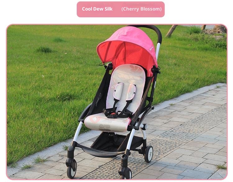 Alfombrilla de seda helada + funda para cinturón de seguridad