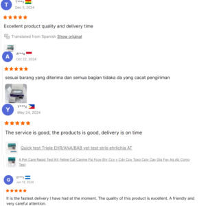 애완 동물 관리 테스트 C. felis <span class=keywords><strong>Chlamydia</strong></span> Ag 빠른 진단 테스트 고양이를위한 동물 병원 - Product Image 3