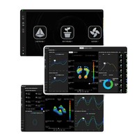 FOOTWORK LAB Physical Therapy Center Gait Analysis Foot Pressure Mat with Stainless Steel Sensor Absolute Pressure Measurement