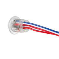 Fuente de luz de punto impermeable para Exteriores de 12V, 20mm, luz de píxeles LED RGB programable para Carnaval para parques temáticos