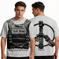 T-shirts pour hommes de haute qualité 100% coton, style hip-hop, surdimensionnés, streetwear, manches régulières, fournisseur de premier plan