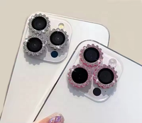 Vente chaude Diamant Caméra Objectif Verre Protecteur Écran Protéger pour iphone 16 15 Pro 14 Pro Max 13 12 Objectif Caméra Film