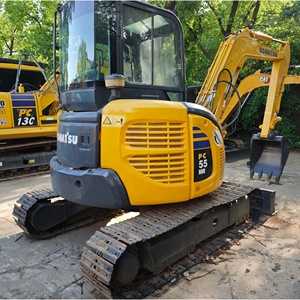 Mini excavadora de 5 toneladas usada Komatsu PC55MR PC35MR PC40MR PC50MR PC56 PC60 PC70 PC78US Mini excavadora sobre orugas con precio competitivo - Product Image 1