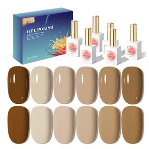 AILANUO Toutes les saisons Soak Off Long Lasting UV Gel Polish Set New Pink Cherry Blossom & Strawberry Soft Tons for Sweet Girl - Product Image 1