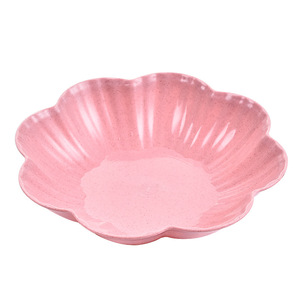 Plato de plástico con forma de flor para frutas, plato pequeño para aperitivos, para fiestas y uso doméstico. - Product Image 5