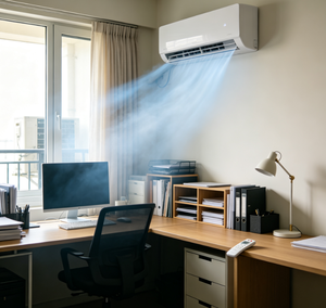 Climatiseur solaire hybride hors réseau R32 avec économie d'énergie et déshumidificateur pour usage domestique et professionnel, design compact adapté à diverses conditions de vent - Product Image 5