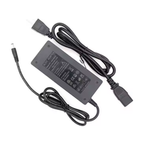 Adaptor Ac Dc tampilan LED 24V 4A, adaptor daya 18V 5A Speaker 15V 6A catu daya Robot 16.8V 6A 21V 5A pengisi daya baterai Lithium