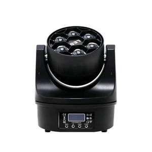 Luz Móvil Mini de 6x10w RGBW 4 en 1, Luz Móvil de Ojo de Abeja de 6 Leds, en Oferta - Product Image 1