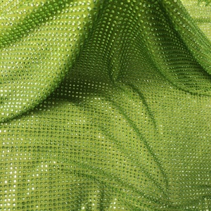 Tissu en maille orné de pierres de péridot et de cristaux <span class=keywords><strong>Swarovski</strong></span> pour maillots de bain - Product Image 5