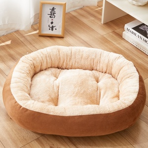 Di morbido morbido cuscino lungo peluche miglior confortevole autunno inverno rotondo letto per animali domestici per prodotti per animali domestici letti per <span class=keywords><strong>gatti</strong></span> accessori - Product Image 4