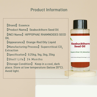 Produit le plus vendu en Chine : Huile de graines de fruit d'argousier, extrait d'argousier par extraction supercritique au CO2