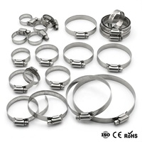 Abrazadera Americana para Tuberías de Gas Natural, Tipo Banda Perforada SS201, Sujetador de Tubos para Refinerías, Petroquímica e Industria