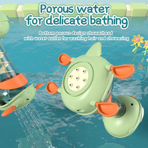 Rociador de dinosaurio de plástico ecológico Juguete de baño giratorio con rociador de agua <span class=keywords><strong>para</strong></span> bebés Inspirado en Juguetes <span class=keywords><strong>Para</strong></span> Los Ninos - Product Image 5