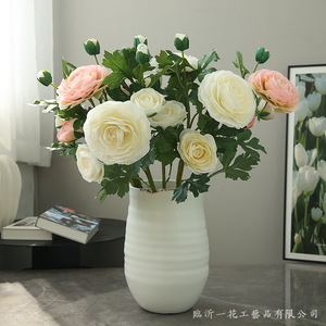 ดอกบัวประดิษฐ์ ยี่ห้อ Yihua Floral Art แบบ 4 หัว ดอกไม้ผ้าไหม ดีไซน์ทันสมัย เรียบง่าย เหมาะสำหรับตกแต่งบ้าน จัดช่อดอกไม้ - Product Image 2