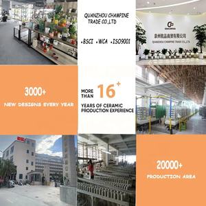 กระถางต้นไม้เซรามิกทาสีนกสไตล์นอร์ดิกสำหรับปลูกต้นไม้ในร่มและกลางแจ้ง - Product Image 4