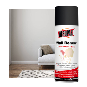 Aeropak Vernice Spray Acrilica 400ml Resistente ai Graffi Impermeabile Bianca per Rinnovamento Pareti Interne (Rinnovo Pareti) - Product Image 1