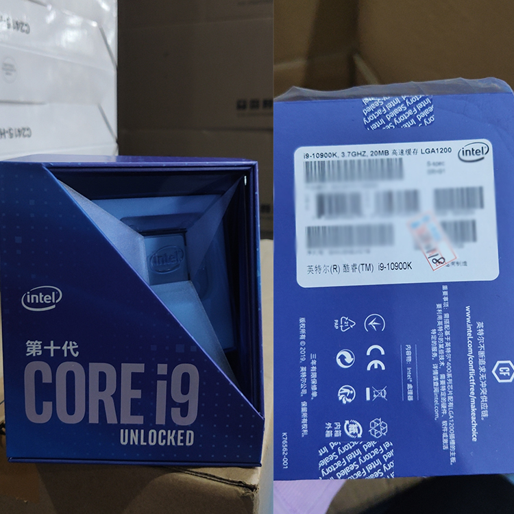 Used Intel Core i9-10900K Processor - 10 Cores, 20 Threads