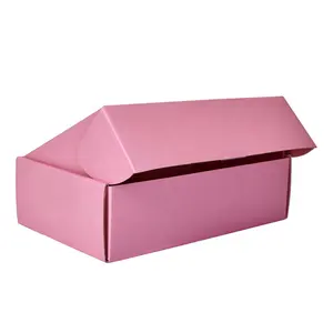 Фабричные дешевые коробки из переработанного картона с индивидуальным логотипом для одежды, экологически чистые коробки из гофрированного картона