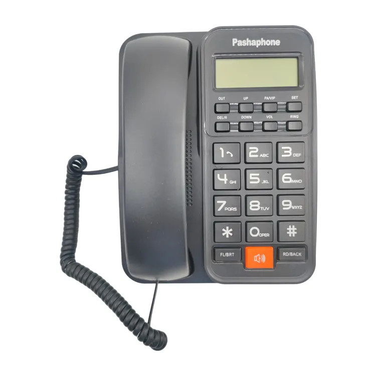 LCD Caller ID Phone In Stock Lowest Price Highest Quality Fixed Line Telephone Hi Money Desktop Home Office Hands Free Phone