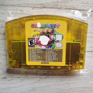 Version américaine NTSC <span class=keywords><strong>Mario</strong></span> Party 1 2 3 pour 64 Hack Sapphire <span class=keywords><strong>Missing</strong></span> s Cartouche de jeu N64 Anglais - Product Image 1