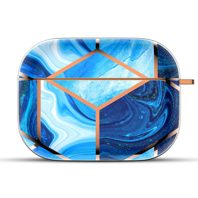 Custom Print Logo Glossy Marble IMD Tpu Earphone Case for Apple Airpods 1 /2 Pro Silicone Protector for Airpods 3 case Cover