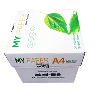 Papier copie A4 80 g/m² 5 rames 2500 feuilles par carton Blanc Premium 100 % pâte de bois vierge Papier d'impression de bureau importé Vente en gros