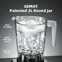 Fruitmixer, -snijder en -blender voor huishoudelijk en industrieel gebruik, 2200W, King Mix Binatone Blender Daging Liquidificador