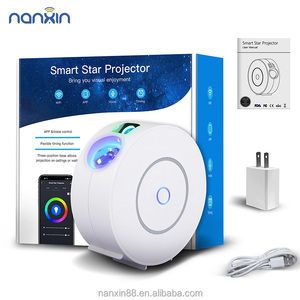 <span class=keywords><strong>Luz</strong></span> LED de noche estrellada para bebé, lámpara de Proyector láser, nebulosa, Galaxy Star, Alexa, <span class=keywords><strong>Amazon</strong></span>, Tuya, Google Smart, listo para enviar - Product Image 1