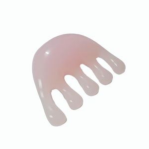 Peigne en résine coloré, massage en résine, Gua Sha, massage de la tête, peigne Guasha pour les cheveux - Product Image 3