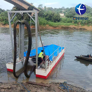 Máy hút bùn sông hồ 14 inch tùy chỉnh, máy nạo vét cát sông, trực tiếp từ nhà máy - Product Image 1