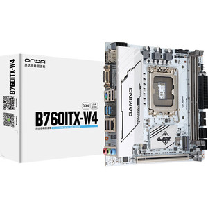 B760ITX W4 Melhores Placas-Mãe para Jogos Pc <span class=keywords><strong>Ddr4</strong></span> Computador Placa-Mãe Gaming Suporte VGA/DP e Dual Channel <span class=keywords><strong>DDR4</strong></span> - Product Image 1