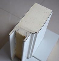 Panel sándwich de alta calidad, fácil instalación, Panel sándwich de PU, materiales de construcción para la construcción de casas