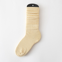 Chaussettes d'hiver personnalisables, chaussettes élégantes en tricot, chaussettes longues pour la marche décontractée et la chaleur, pour hommes et femmes