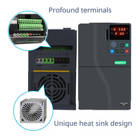 Variador de Frecuencia Variable (VFD) en Oferta, 7.5kW 11kW Monofásico 220V a Trifásico 380V 50hz 60hz para Compresores de Aire y Ventiladores