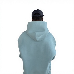 Ensemble de survêtement d'hiver pour homme, personnalisé, en molleton à capuche, vente en gros, tenue de jogging respirante, séchage rapide, mélange de coton - Product Image 2