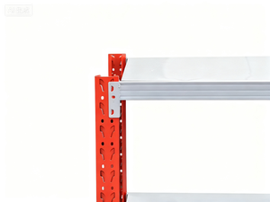 מתלה מתקפל רב-שכבתי CYD 300 ק\\\"ג, פלדת פח מגולגל קר עמידה, 4 שכבות, ציפוי אבקה כחול-לבן, מוגן קורוזיה - Product Image 5