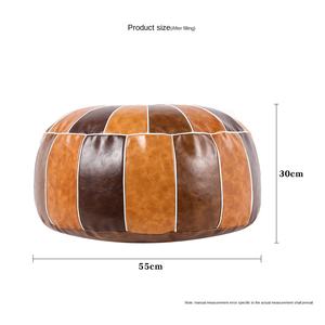 Vente en gros d'usine marocain nordique <span class=keywords><strong>Futon</strong></span> paresseux oreiller de sol baie vitrée ronde <span class=keywords><strong>Tatami</strong></span> tapis salon maison coussin de siège - Product Image 5