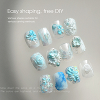 MR NAIL Aurora Micro Carving Relief Kleber Neuer UV Gel Nail Art Langlebiger Satin Texture Mold LED Nagellack im französischen Stil